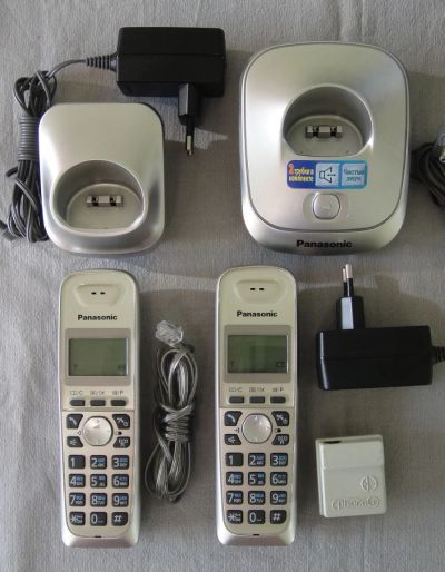Лот: 12617458. Фото: 1. Радиотелефон Panasonic KX-TG2512... DECT и радиотелефоны