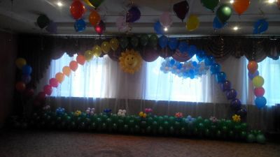 Лот: 9392612. Фото: 1. Оформления выпускного в детском... Воздушные шары