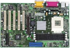 Лот: 1434179. Фото: 1. M/b EP-8K5AE (SocketA) + CPU AMD... Материнские платы