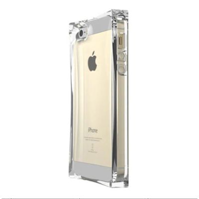 Лот: 4626826. Фото: 1. Чехол льдинка Iphone 5 5s прозрачный. Чехлы, бамперы