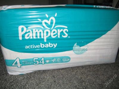 Лот: 1048954. Фото: 1. Подгузники Pampers 4 (7-18кг... Детская гигиена