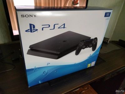 Лот: 9423510. Фото: 1. Приставка Sony PlayStation 4 slim... Игровые приставки, консоли
