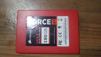 Лот: 16148072. Фото: 1. SSD Corsair Force GT 180Gb MLC. SSD-накопители
