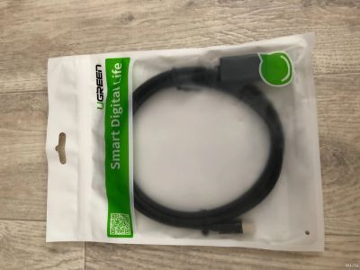Лот: 14278718. Фото: 1. Кабель DisplayPort (m) - miniDisplayPort... Шлейфы, кабели, переходники