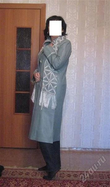 Лот: 860915. Фото: 1. Кожаный плащ. Верхняя одежда