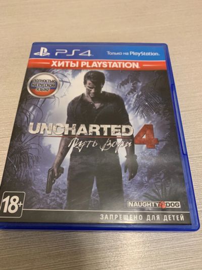 Лот: 17149774. Фото: 1. Uncharted 4 путь вора. Игры для консолей