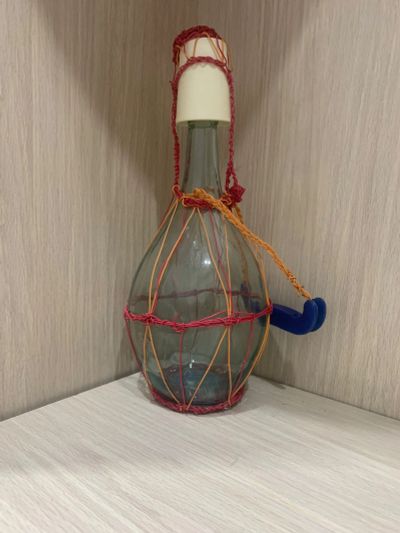 Лот: 25123404. Фото: 1. Бутыль Бутылка 2л. СССР, плетенка... Бутылки, пробки, этикетки