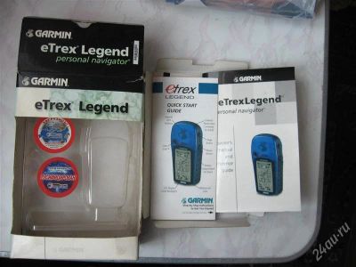 Лот: 1663317. Фото: 1. Garmin еTrex Legend Упаковка... Коробки, инструкции