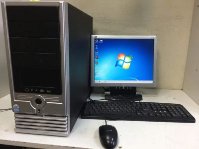 Лот: 12495733. Фото: 1. Компьютер в сборе 2ядра 2гб hdd... Компьютеры в сборе