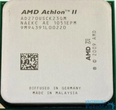 Лот: 8783340. Фото: 1. Процессор athlon x2 270. Процессоры