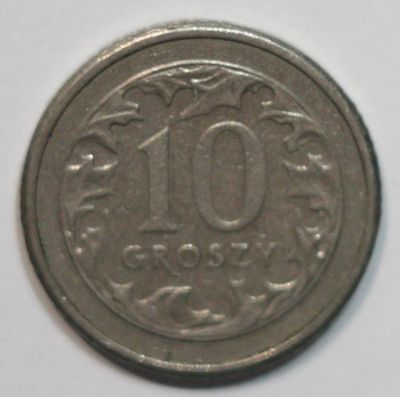 Лот: 2127007. Фото: 1. 10 грошей 1992 год. Польша. Европа