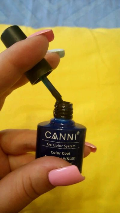 Лот: 11349383. Фото: 1. Гель лак canni. Лак для ногтей