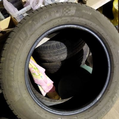 Лот: 25342814. Фото: 1. R 18 235/60 michelin pilot sport... Шины