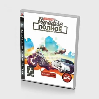 Лот: 11727966. Фото: 1. PS3 Burnout Paradise Полное издание... Игры для консолей