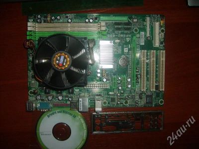 Лот: 162288. Фото: 1. Материнская плата Biostar NF560-A2G... Материнские платы