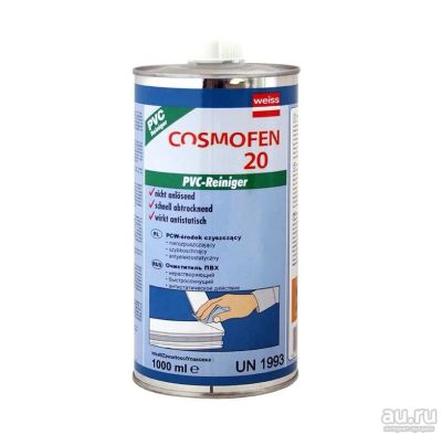 Лот: 17000417. Фото: 1. Очиститель Cosmofen 20 (1000 мл... Краски, лаки, растворитель