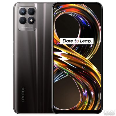 Лот: 18373337. Фото: 1. Realme 8i 4/64GB NFC + Стекло... Смартфоны