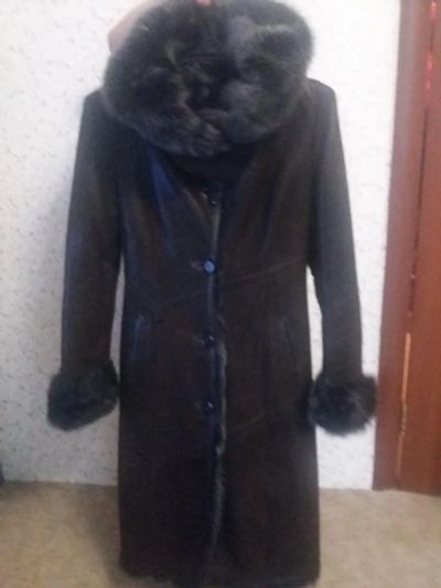 Лот: 7707494. Фото: 1. Продам красивую дубленку из маг... Верхняя одежда