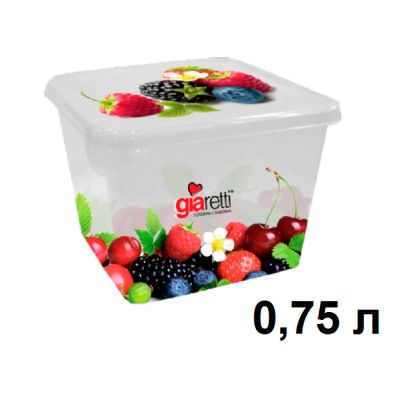 Лот: 8460945. Фото: 1. контейнер для продуктов 0.75л. Корзины, контейнеры