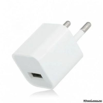 Лот: 3413608. Фото: 1. СЗУ - USB адаптер (кубик), 1А. Зарядные устройства