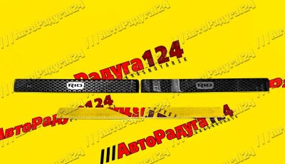 Лот: 18634939. Фото: 1. Накладка порога Kia Rio (2011-2017... Другое (автохимия, масла, тюнинг)