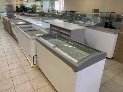 Лот: 16997703. Фото: 1. Ларь морозильный б/у Снеж 500. Холодильное