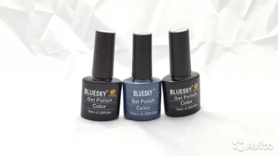 Лот: 7964182. Фото: 1. Магазин блюскай шеллак bluesky... Лак для ногтей