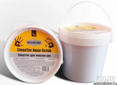 Лот: 8214532. Фото: 1. Woshemie Cleantec Aqua-Scrub средство... Средства личной гигиены 