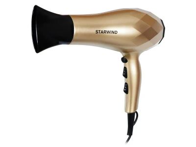 Лот: 25266955. Фото: 1. Фен StarWind SHP8110 шампань. Укладка и стрижка волос, бритьё, эпиляция