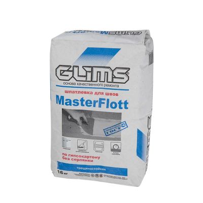 Лот: 6902767. Фото: 1. GLIMS-MasterFlott. Шпаклёвка... Смеси, шпатлевки, цемент