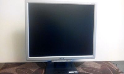 Лот: 8959460. Фото: 1. Монитор 17" Acer AL1716 с битой... ЖК-мониторы