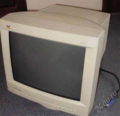 Лот: 361627. Фото: 1. viewsonic старый монитор. ЭЛТ-мониторы