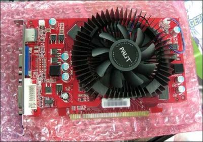 Лот: 3316128. Фото: 1. Видеокарта Palit GF 9800GT. Видеокарты