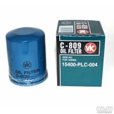 Лот: 8078900. Фото: 1. Фильтр масляный Vic C-809 на Honda. Расходные материалы