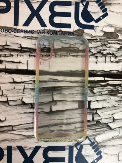 Лот: 13409984. Фото: 1. Чехол iPhone XS Max Силикон Блестящие... Чехлы, бамперы