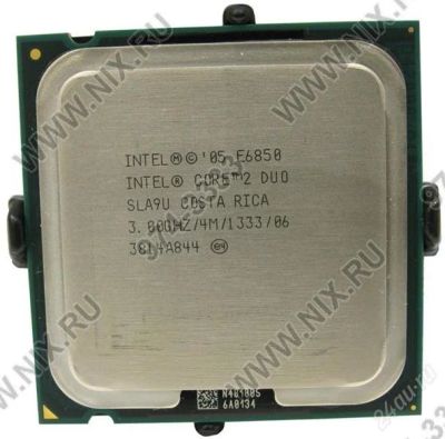 Лот: 2537952. Фото: 1. Intel Core 2 Duo E6850 (2*3000... Процессоры