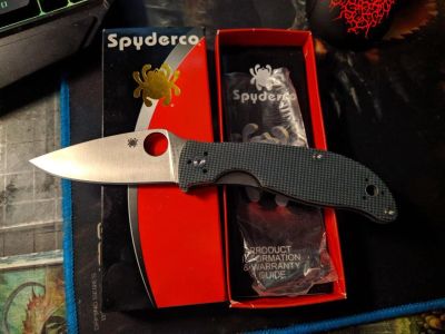 Лот: 14922644. Фото: 1. Spyderco Polestar C220GPGY сталь... Ножи, топоры
