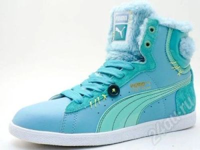 Лот: 262597. Фото: 1. Новые кеды Puma First Round Teddy... Кеды, кроссовки, слипоны