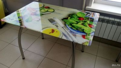 Лот: 8601223. Фото: 1. стол стеклянный NEW!!!!. Столы, стулья, обеденные группы