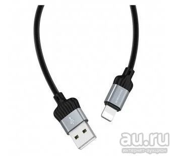 Лот: 17834171. Фото: 1. Кабель USB - Lightning Borofone... Дата-кабели, переходники