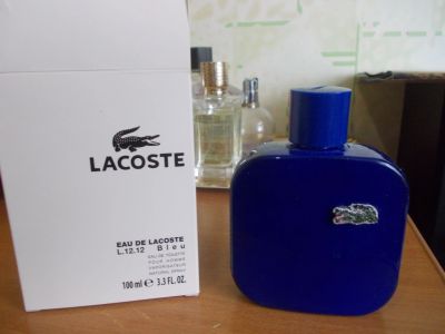 Лот: 13788124. Фото: 1. L.12.12 Bleu - Powerful от Lacoste100мл... Мужская парфюмерия