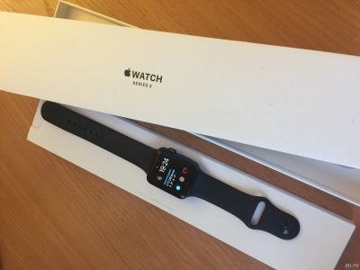 Лот: 13597210. Фото: 1. Apple Watch 3 42 mm. Смарт-часы, фитнес-браслеты, аксессуары
