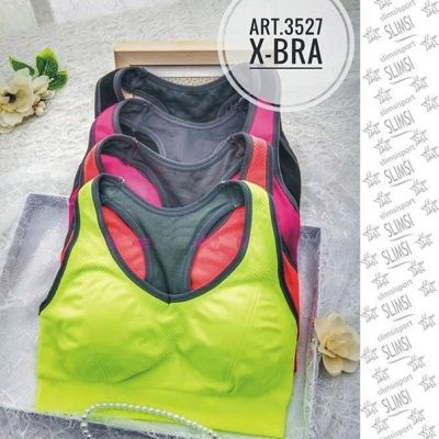 Лот: 20975056. Фото: 1. Топ X-BRA желто-зеленый. Футболки, топы и майки