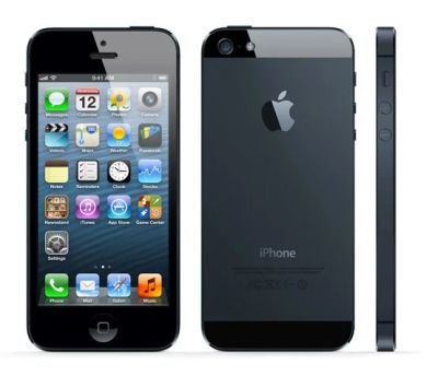 Лот: 4582396. Фото: 1. Apple iPhone 5 16Gb черный возможен... Смартфоны