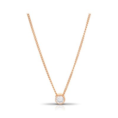 Лот: 23845839. Фото: 1. Серебряное колье с фианитом и... Цепочки