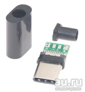 Лот: 17392748. Фото: 1. TYPE-C USB штекер разъем. Разъёмы