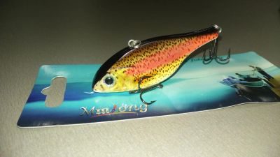 Лот: 9073124. Фото: 1. Раттлин Vib Crankbait 3D Brand... Прикормки, приманки