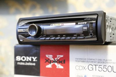 Лот: 8886059. Фото: 1. Автомагнитола SONY CDX-GT 550... Автомагнитолы