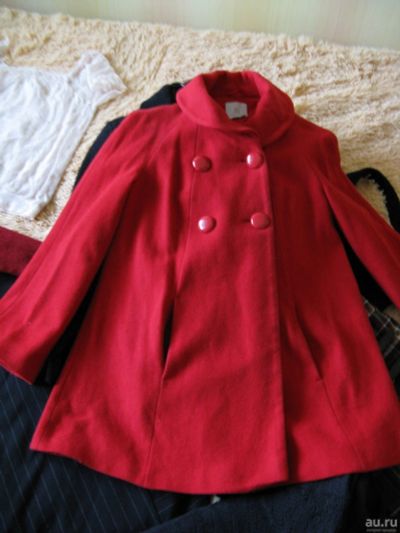 Лот: 13351627. Фото: 1. Демисезон элегантное красное пальто... Верхняя одежда