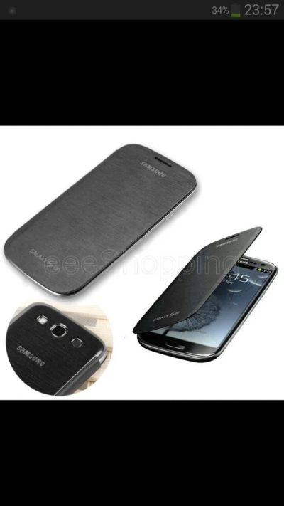 Лот: 5066222. Фото: 1. Книжка на Samsung Galaxy S3 I9300. Чехлы, бамперы